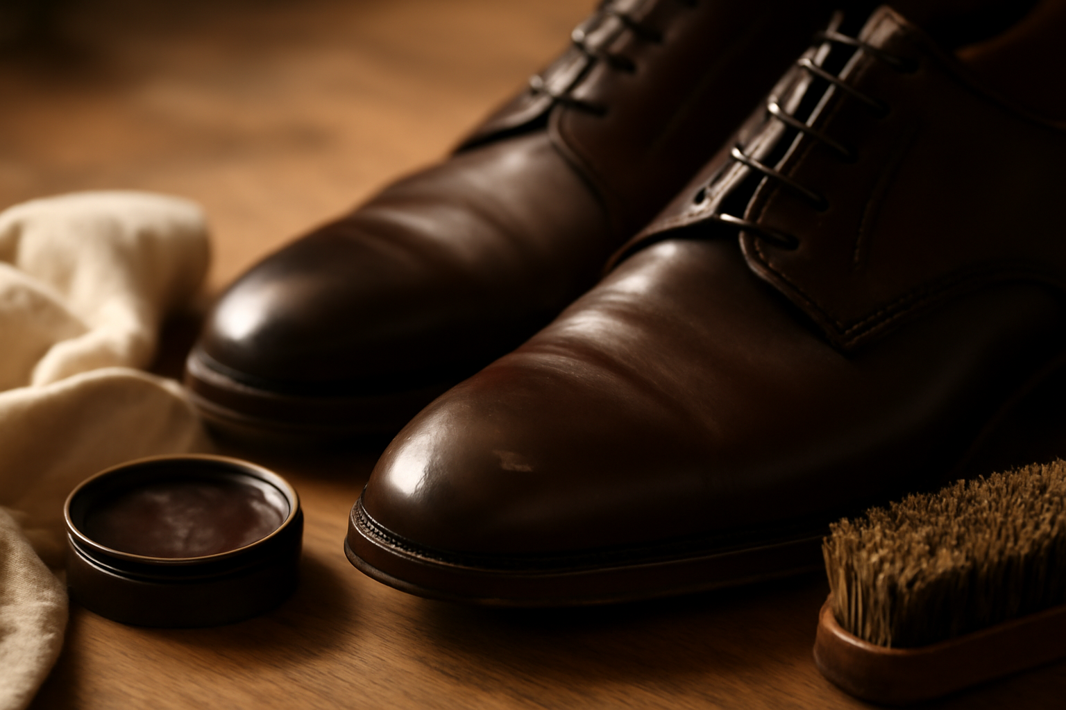 Cara Memperbaiki Sepatu Kulit Mewah yang Lecet dan Kusam