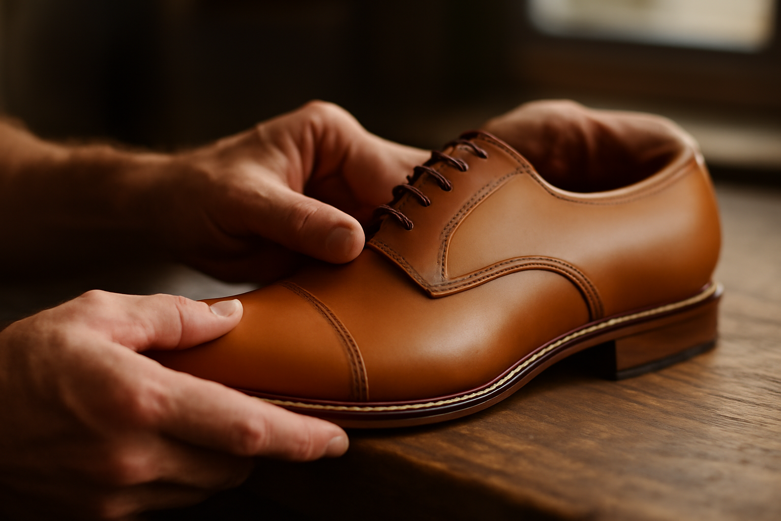 Ciri Sepatu Kulit Mewah Palsu yang Sering Terlewat