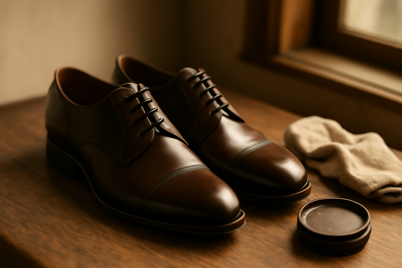 Kapan Waktu Tepat Menyemir Sepatu Kulit Mewah